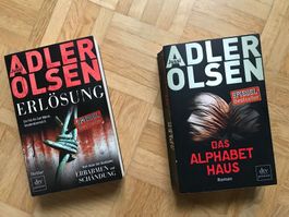 2 Adler Olsen Taschenbücher