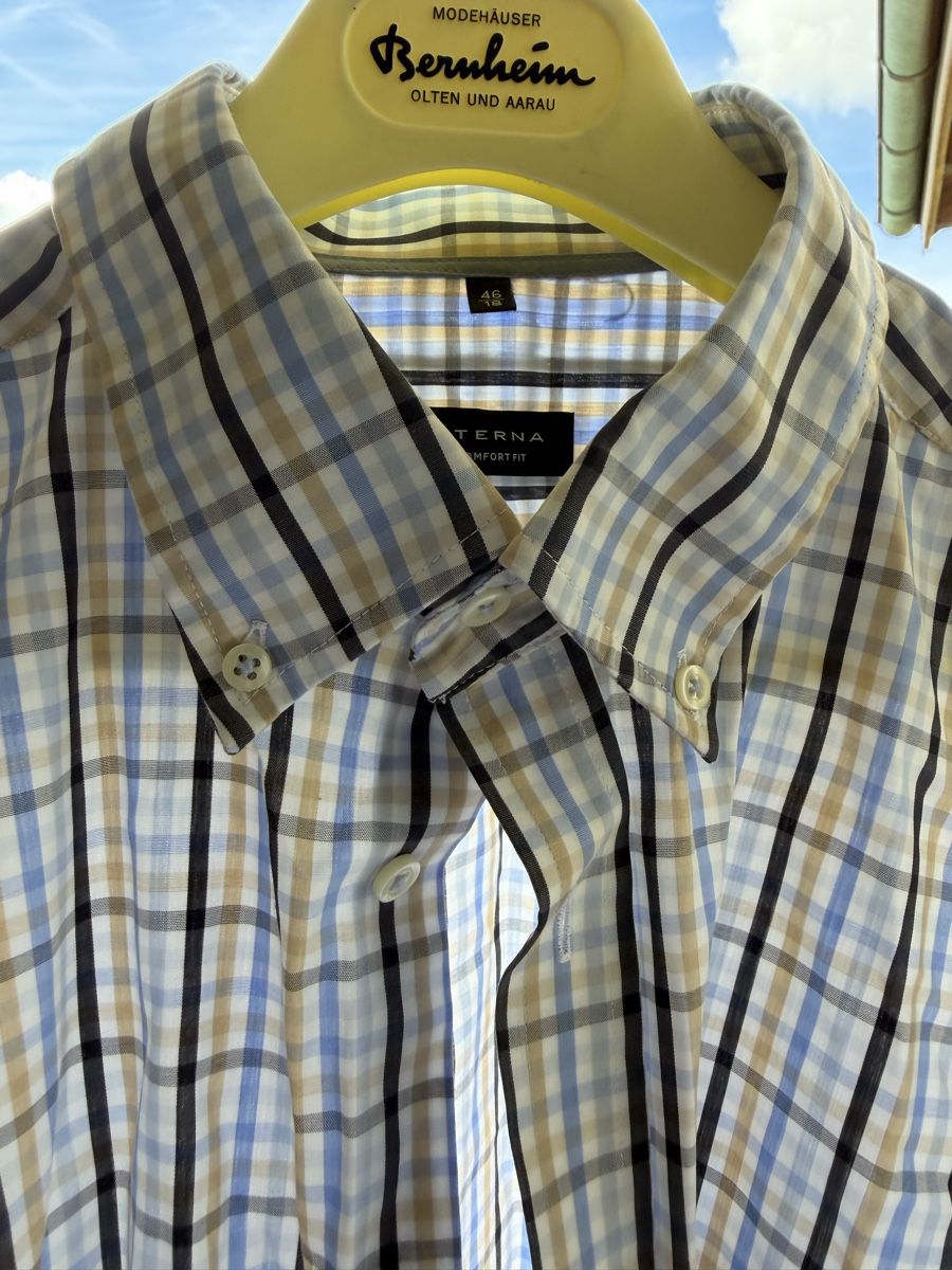 Eterna Camicie: Eterna Hemd, Gr. 46, Comfort Fit – Usato da Zetzwil venduto da Xtz750 2