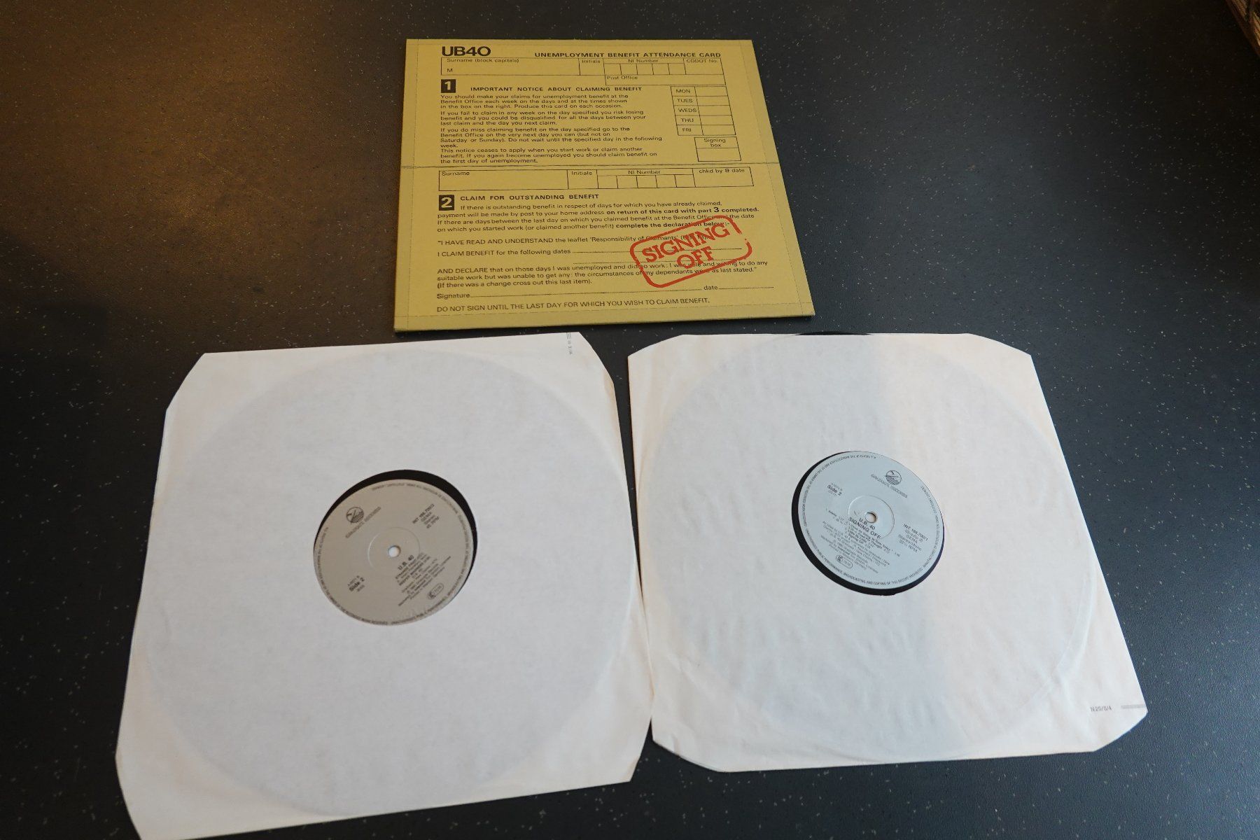 Dischi in vinile: 2x Schallplatte von UB40 'Singing Off' - Vinyl – Usato da Jona venduto da JOberg_25 1