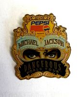 Michael Jackson - Dangerous - World Tour - Pepsi Pins 1992