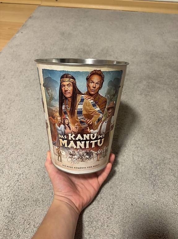 Sonstiges für Haushalt & Wohnen: DAS KANU DES MANITU Popcorn Eimer – Neu und originalverpackt aus Langendorf von arc_87qj