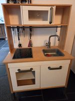 IKEA Kinderküche DUKTIG Holz weiss, gebraucht, mit Zubehör