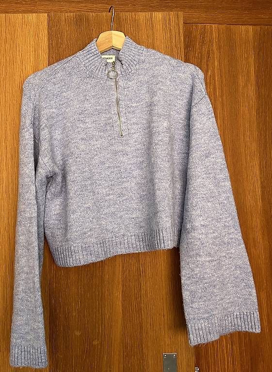 Pullover & Sweatshirts: blauer Wollepullover – Gebraucht aus Gais von T_iziana