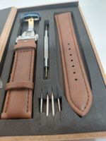 Bracelet de montre en cuir de veau souple 20 mm  unisex