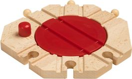 Brio 33361 - Mechanische Drehscheibe Holz, Kunststoff