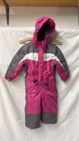 Skioverall Gr. 98 102 Pink/Grau