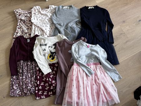 Mädchen Kleiderpaket Kleid Grösse 104