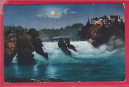 RHEINFALL MIT SCHLOSS LAUFEN (VOLLMOND)