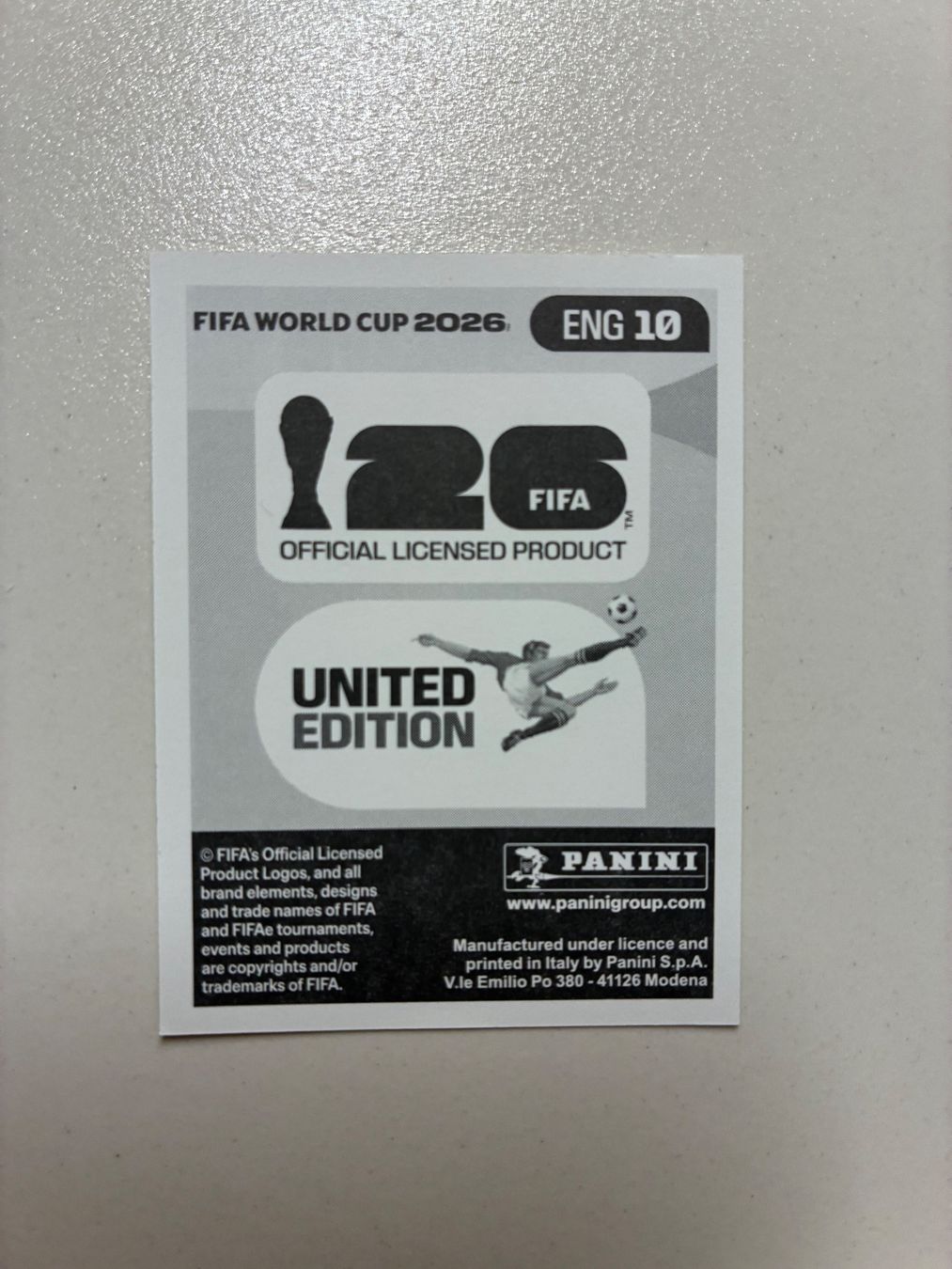 Panini Carte collezionabili: Panini WM 2026 Mexiko Sticker - ENG10 – Nuovo (secondo la descrizione) da Basel venduto da yac_h5js 1