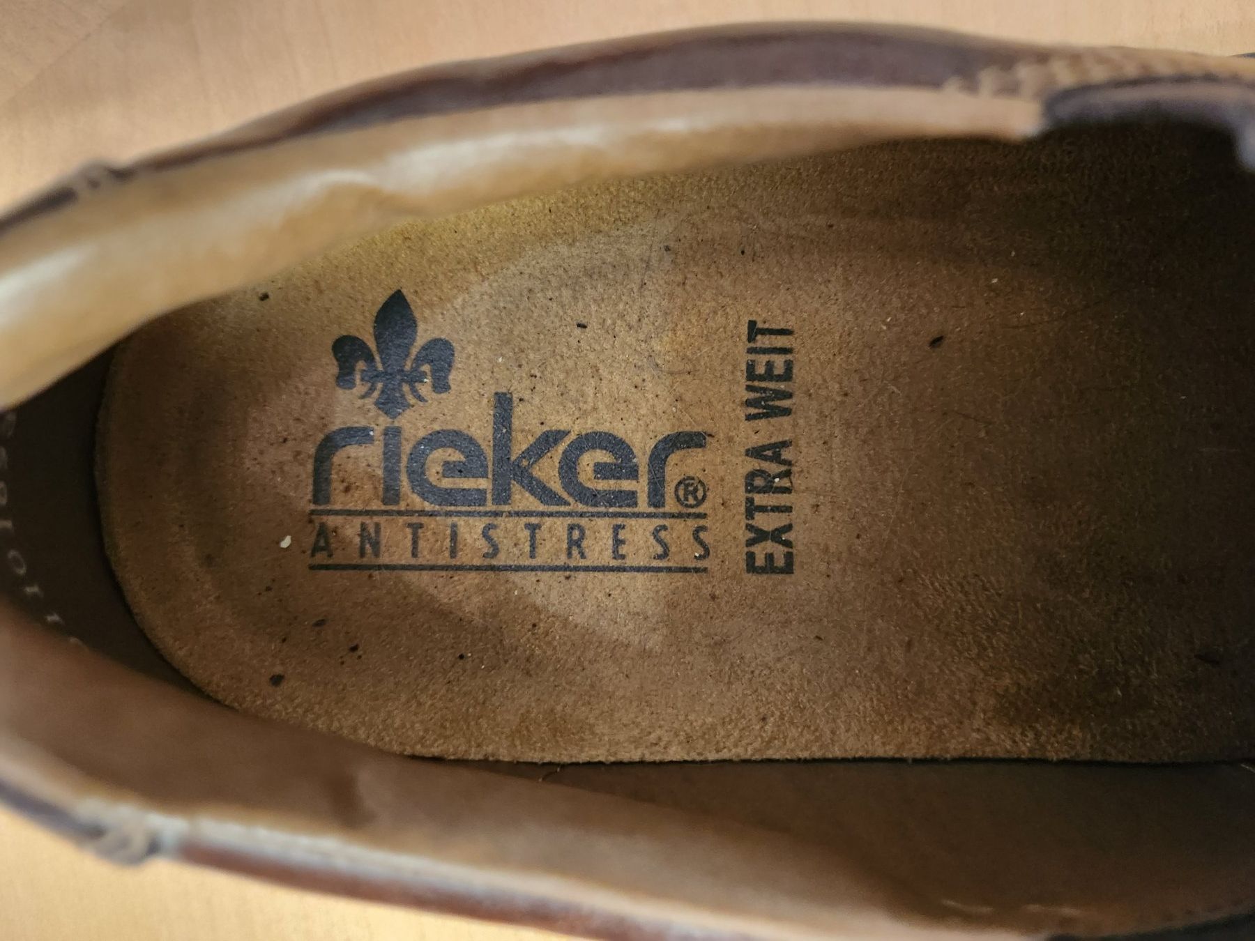 Scarpe da uomo: Rieker Slipper in bequemer Weite Grösse 41 – Nuovo e nell'imballaggio originale da Huttwil venduto da Lakeshore161 1
