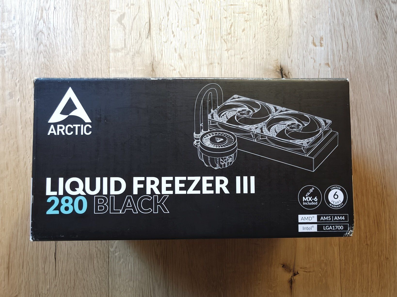 Elektronikbauteile: Arctic Liquid Freezer III 280 – Gebraucht aus Hefenhofen von Radeon-01