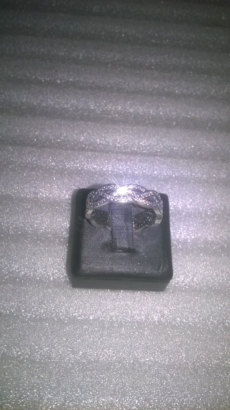 Anelli: RING STERLING SILBER 925,,,MIT WEISS KRISTALL – Nuovo (secondo la descrizione) da Basel venduto da bijoutrie_4 1