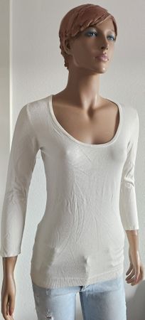 Isabell Kristensen Oberteil, Langarm, Creme, Gr. S