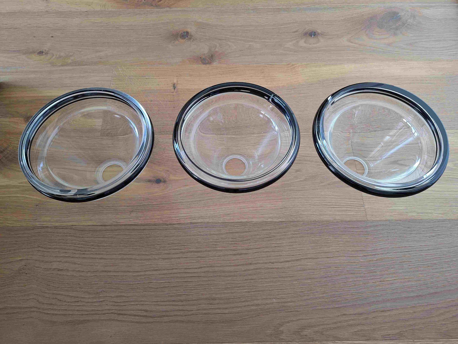 Lampadari & plafoniere: 3-er Set handgefertigte Murano Esstisch Deckenlampen – Usato da Wichtrach venduto da Guru22 1