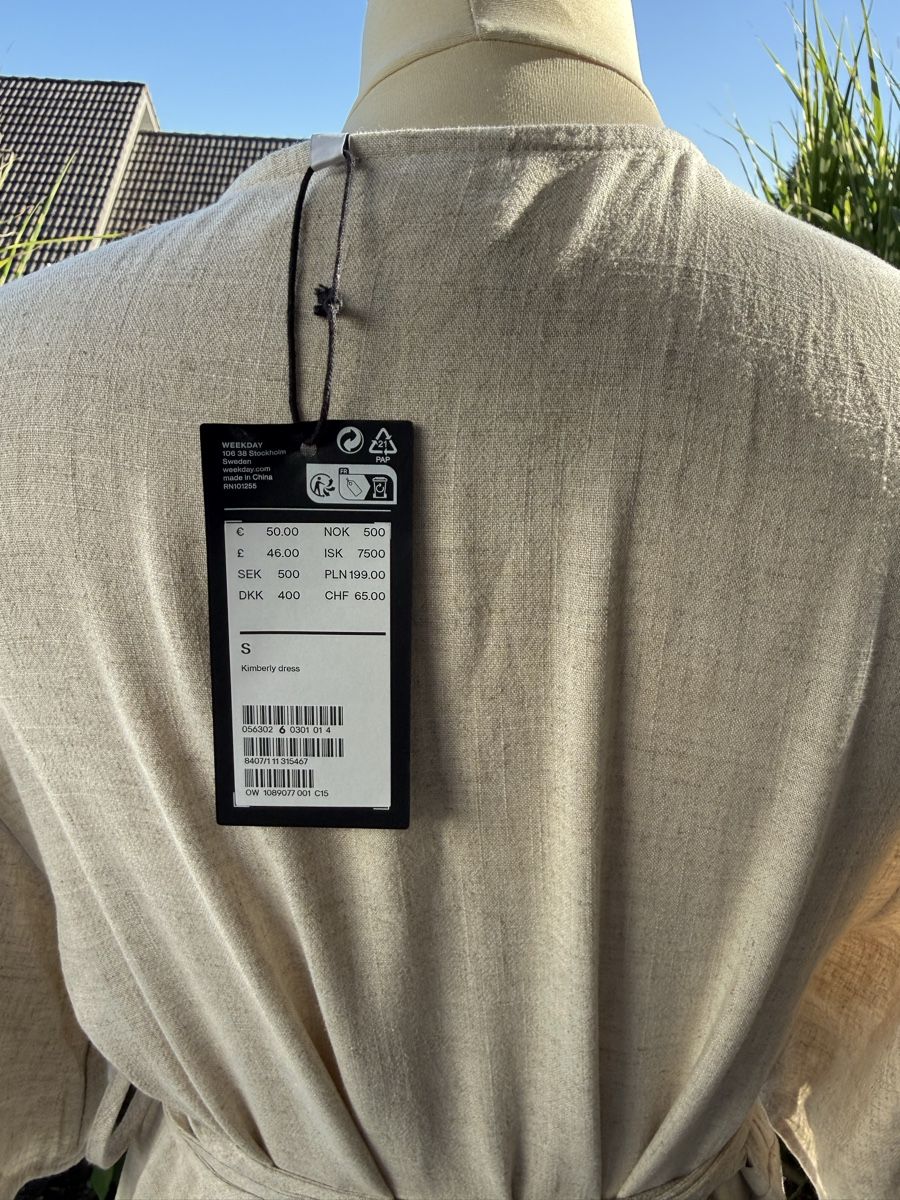 Weekday Vestiti: Wickelkleid, Weekday, Grösse S, neu – Nuovo e nell'imballaggio originale da Anglikon venduto da Haraldinho 3