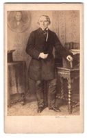 Fotografie Porträt Giacomo Meyerbeer in