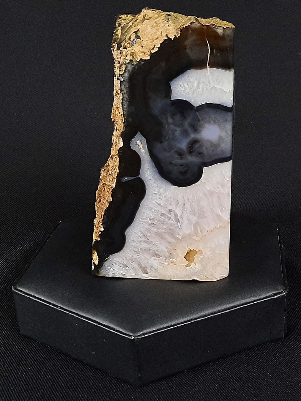 Mineralien & Heilsteine: Achat-Geode mit Quarzkern – Gebraucht aus Beinwil am See von Restwert_Beinwil 1