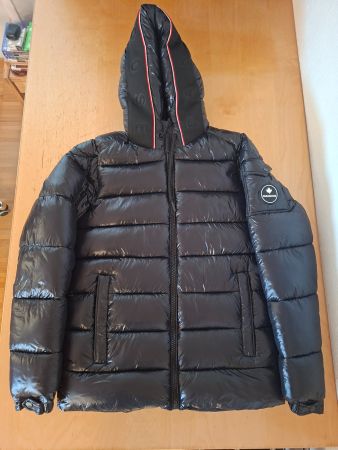 Paragoose Jeans Winterjacke Pufferjacke Schwarz Grösse XS –