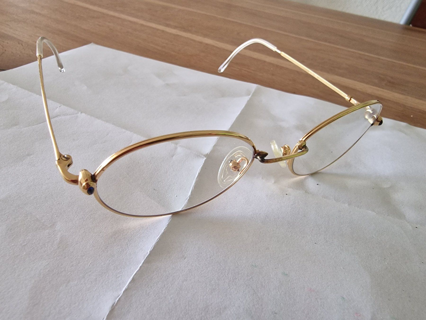 Cartier Lunettes & Verres: Original Boucheron-Goldbrille – D'occasion à Bellmund par Aquariuz25 1
