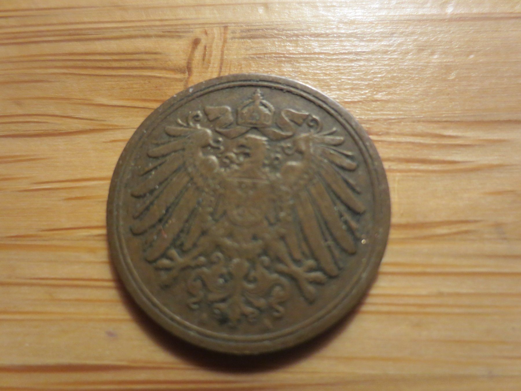 Alle Münzen: Münze 1 Pfennig 1914 – Gebraucht aus Weier im Emmental von waefler03 1