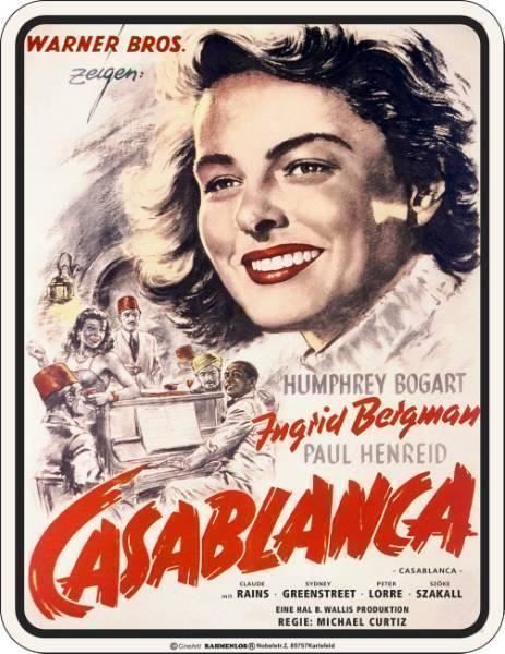 Insegne: Schild - Casablanca – Nuovo e nell'imballaggio originale da Ennetbürgen venduto da open24shop