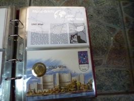 Münzbrief Uno Wien