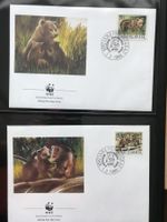 WWF Jugoslawien 1988 Braunbär Satz Ersttagsbriefe