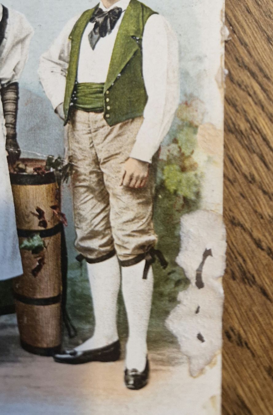 Cartoline postali: Costumes Vaudois 1911 – Usato da Ebikon venduto da Donar50 1