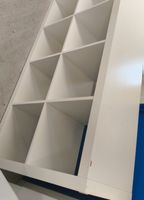 Regal weiss 8 Fächer guter Zustand ab 1Fr