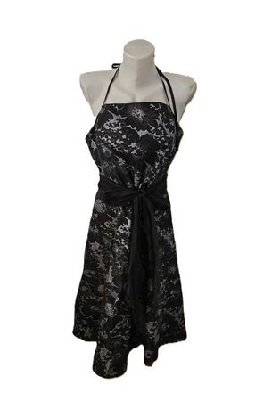 Cocktail Kleid von Sixth Sense Bandeau Gr. M Gothic