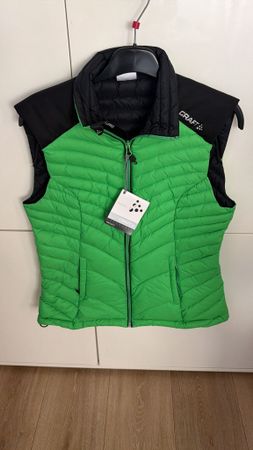 Craft Damenweste grün Grösse 40 neu NP 179.-