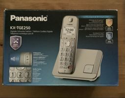 Digitaltelefon PANASONIC, Typ KX-TGE250, neuwertig, weiss