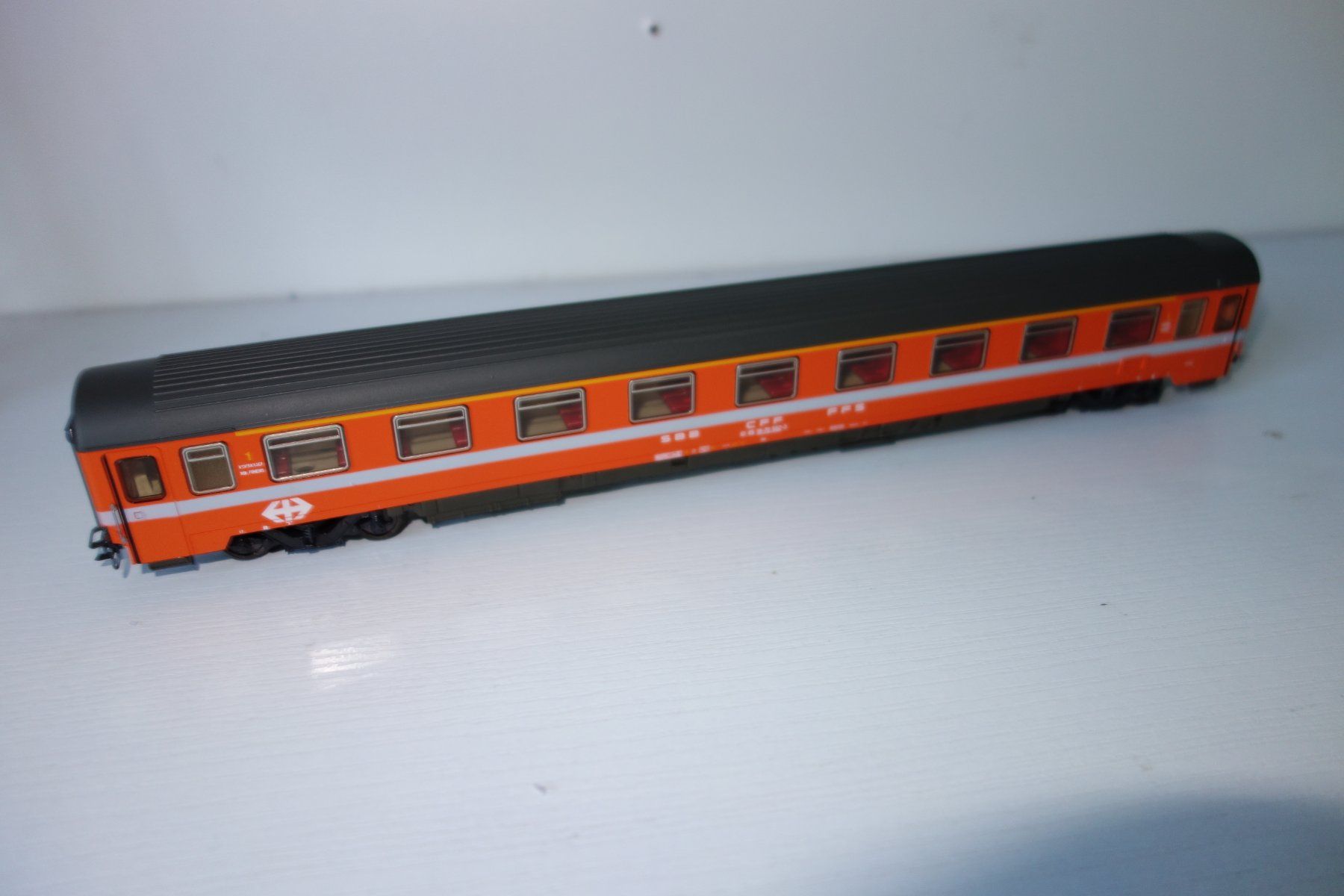 Roco Modellini di ferrovie: ROCO 54236D , SBB RIC,  WS,  Beleuchtung, OVP – Usato da Schachen b Herisau venduto da Locophon 3