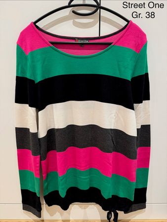 Mehrfarbiger Pullover Street One Gr. 38