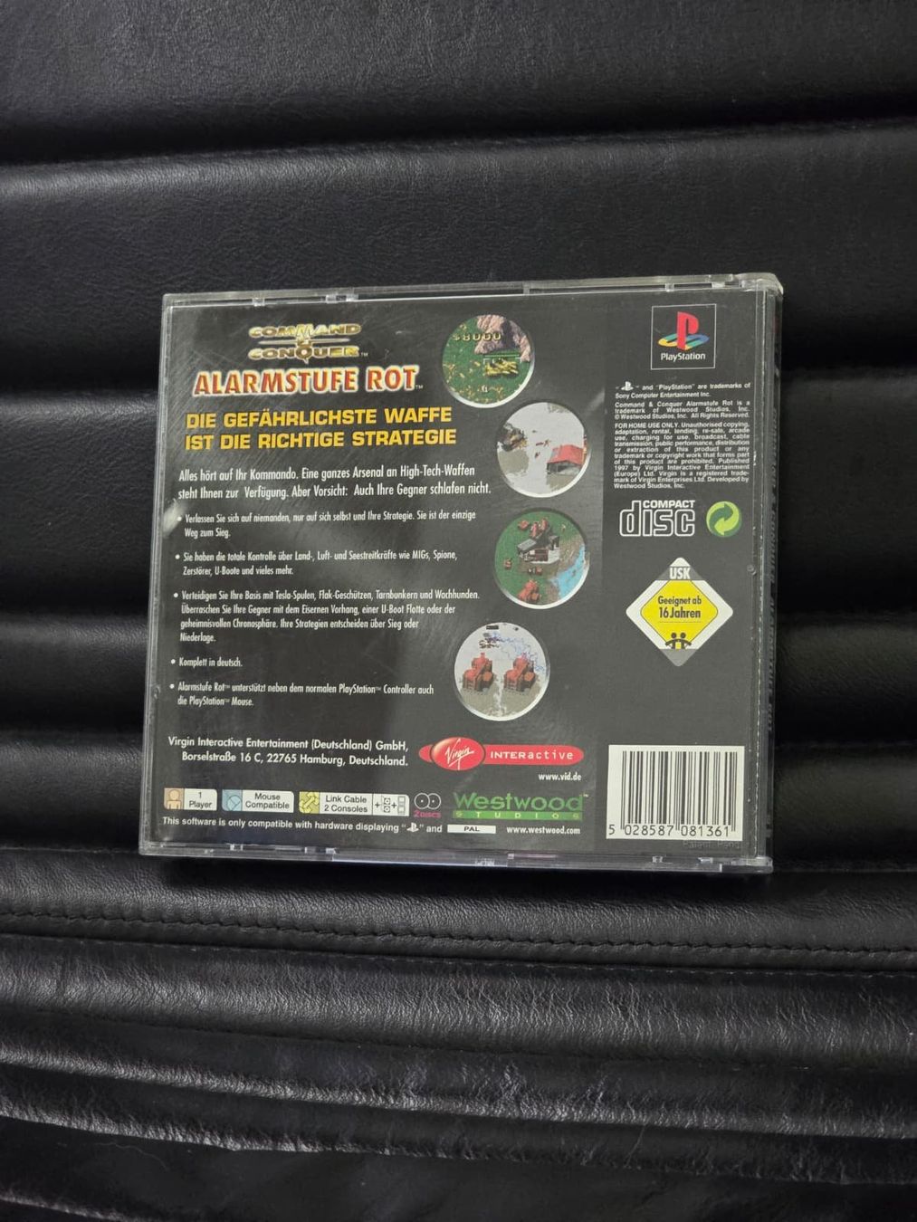 Sony Spiele: Command & Conquer Alarmstufe Rot PS1 PAL (CIB) – Gebraucht aus Emmen von BieteNurSo 1