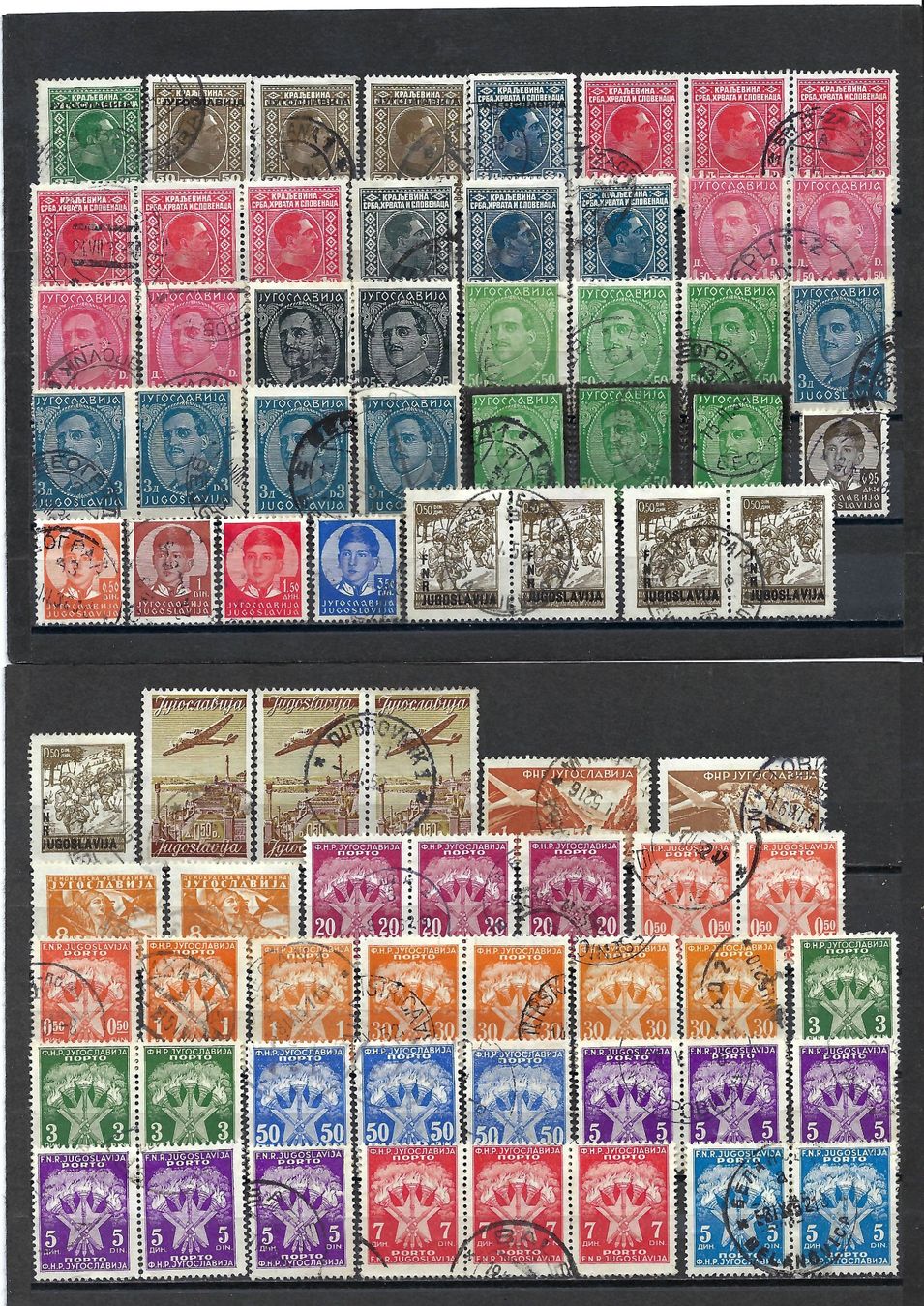 Tutti i francobolli: Briefmarken aus Jugoslawien – Usato da Bronschhofen venduto da Imsr