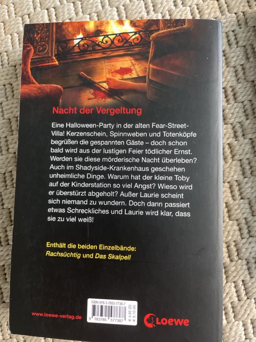 Bücher: Fear Street Bücher,  R.L. Stine  – Gebraucht aus Solothurn von Bobesch08 2