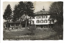 Kurhaus und Restaurant Twannberg (BE) Foto-AK - Lamboing