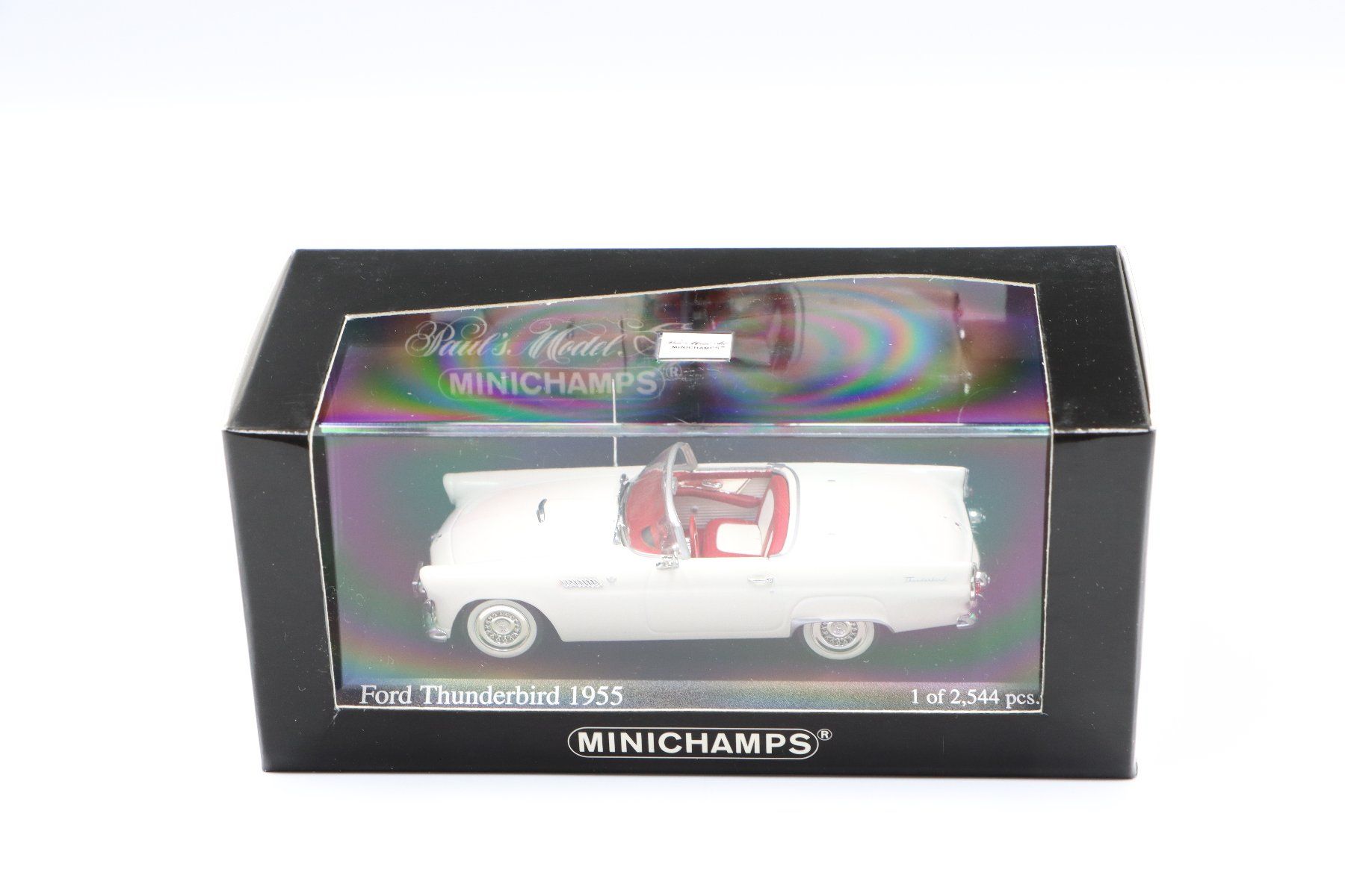 Ford Modellautos: Ford Thunderbird 1955 1:43 Minichamps – Neu und originalverpackt aus Bühl b.Aarberg von modelldiecast 1