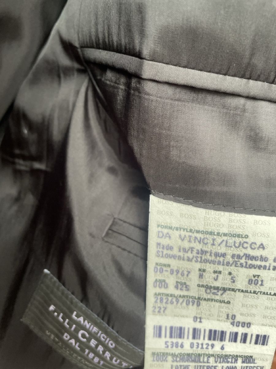 Hugo Boss Completi: Anzug Boss / Cerruti XL – Usato da Freidorf TG venduto da ibipatria 4