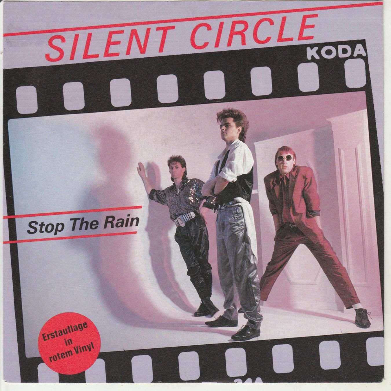 Dischi in vinile: Silent Circle - Stop the Rain 7" Red Vinyl 1986 – Usato da Tübach venduto da JamesStone 1