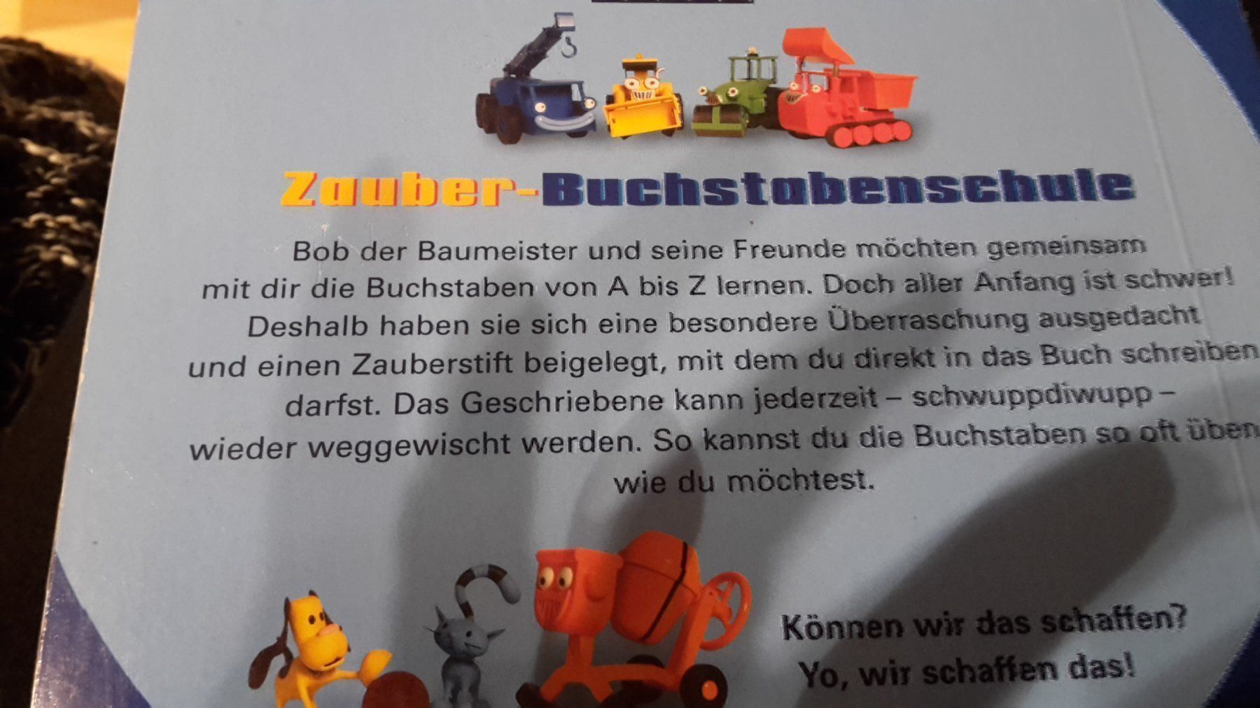 Livres: Bobs Zauber-Buchstabenschule – D'occasion à Schwarzenburg par Flamingo07 2