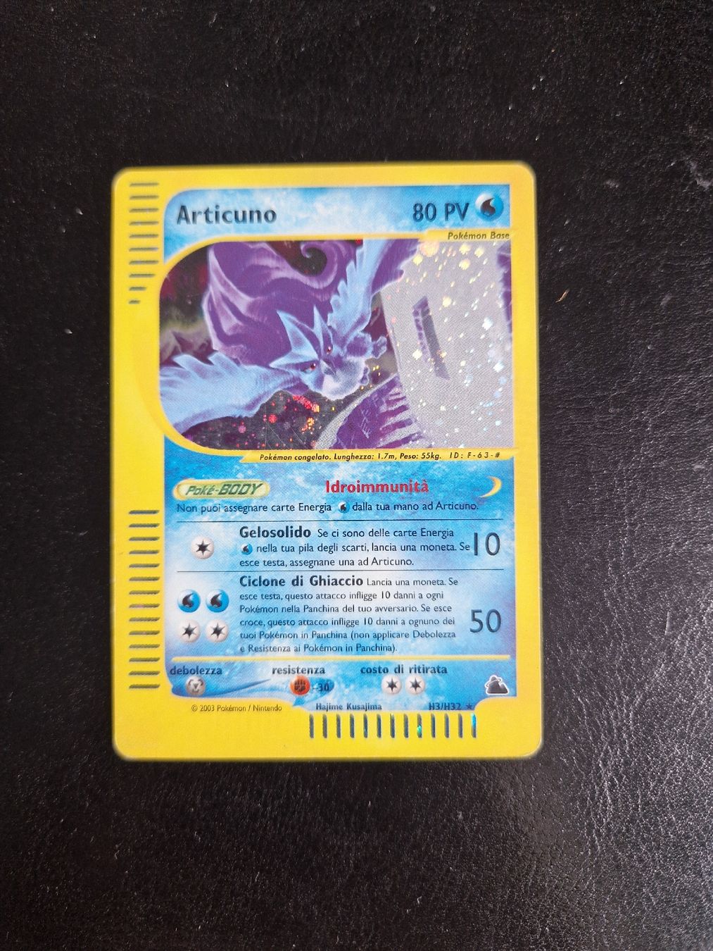 Pokémon Carte collezionabili: Articuno Skyridge  – Nuovo (secondo la descrizione) da Giubiasco venduto da MrGru1992