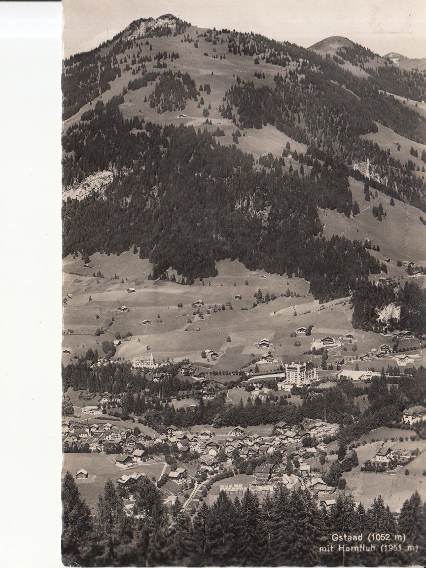 Cartoline postali: Gstaad ca. 1945 – Usato da Bürglen TG venduto da StampGraf