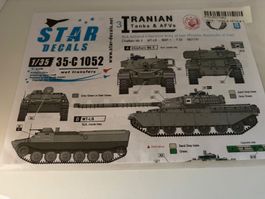 1/35 IRANIAN TANKS & AFVS DECALS