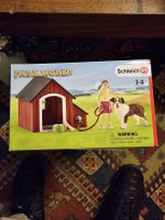 Schleich Farm World Hundehaus Mädchen und Hund Neu OVP! (M)
