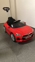 Rotes BMW Z4 Roadster Kinderauto mit Schubstange, Top!