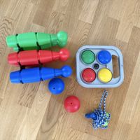 Sommer Spass! Spielset Bowling & Boccia,  Springseil 