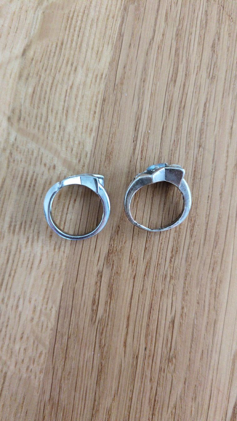 Mugler Anelli: lot de deux bagues Thierry Mugler – Usato da Morens FR venduto da Lolita1802 1
