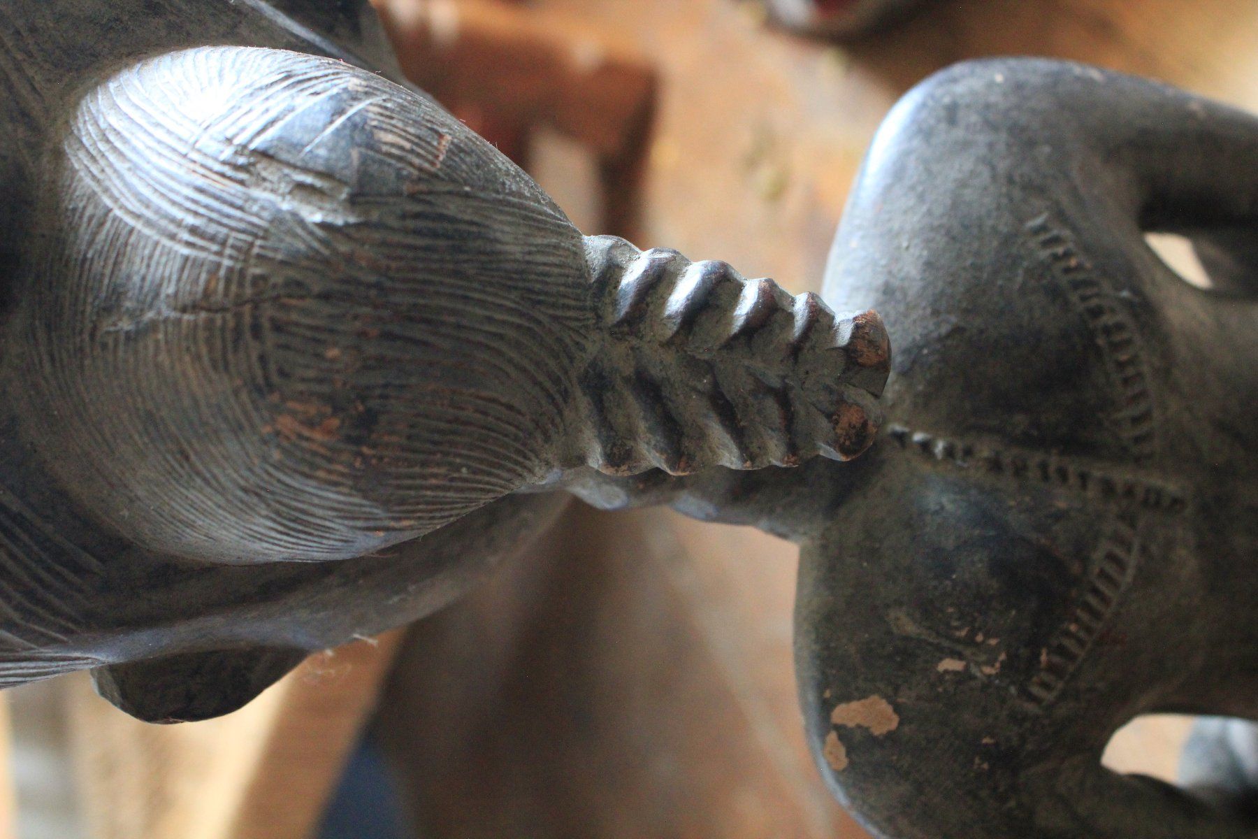 Sculture & Statue: Antike Ahnenfigur Baule Kongo – Usato da Lajoux JU venduto da webstuhl 4